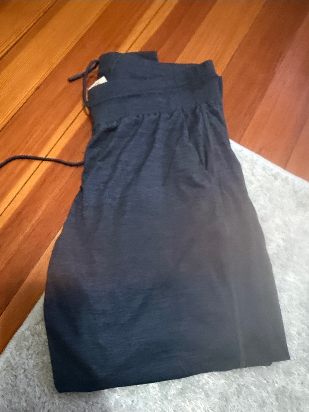 Women’s Navy Blue Casual Drawstring Waist joggers